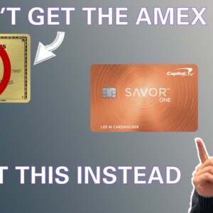 Capital One SavorOne: The Better Gold Card #capitalone #creditcards #amex