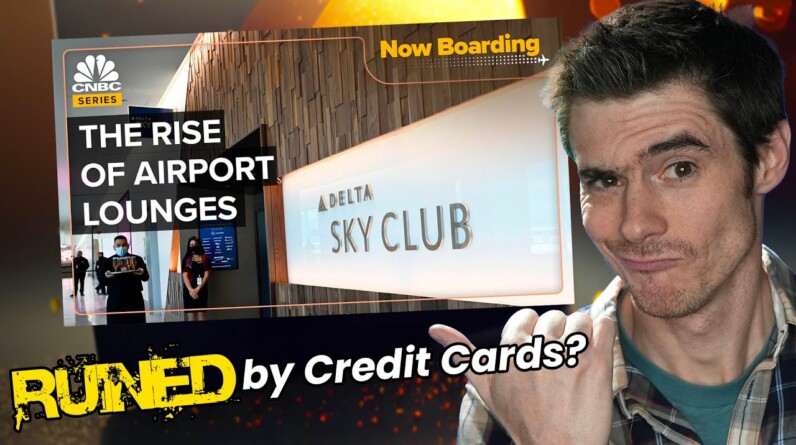 Are Credit Cards RUINING Airport Lounges for EVERYONE? (CNBC Reaction)